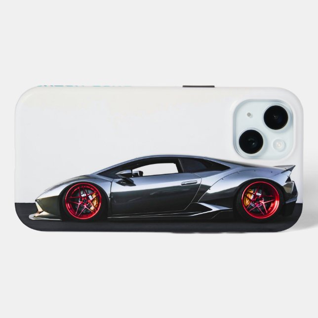 super sports car on iphone15 case mate cover (Back (Horizontal))