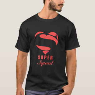 Super Squad Superhero Gift Family Christmas Costum T-Shirt