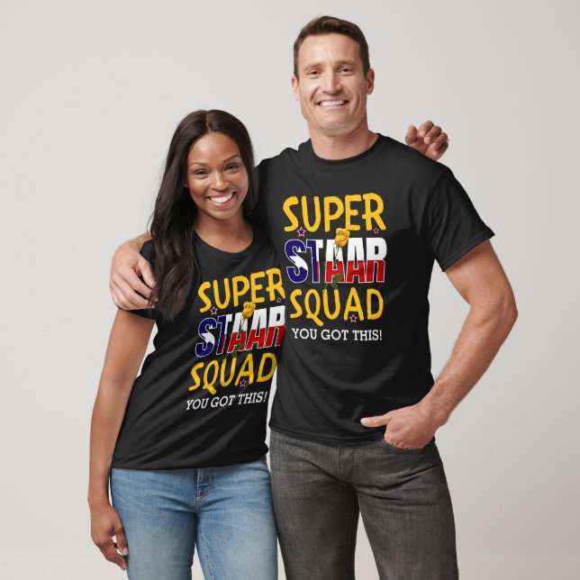 Super Staar Squad Teacher Test Day T-Shirt (Unisex)