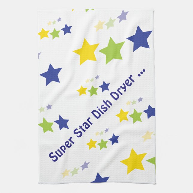 Super Star Dish Dryer Kitchen Towel (Vertical)