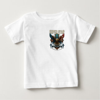 Super Star Eagle Emblem Baby T-Shirt