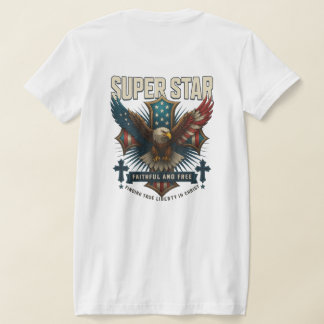 Super Star Eagle Emblem T-Shirt