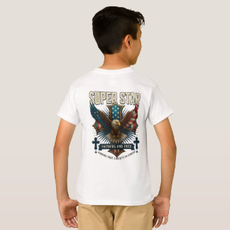 Super Star Eagle Emblem T-Shirt