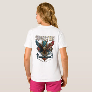 Super Star Eagle Emblem T-Shirt
