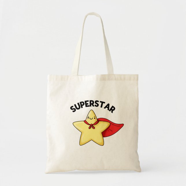 Super Star Funny Astronomy Pun  Tote Bag (Front)