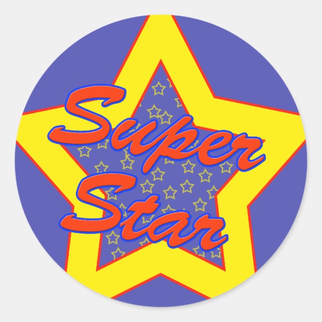 Super Star Sticker (Front)