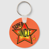 Super Star Uncle Funny Keychain