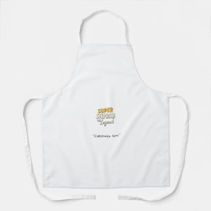 Super Step Dad the Legend Apron – BBQ Gift
