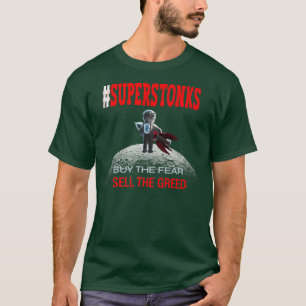 Super Stonks Astronaut To The Moon Men's and Women T-Shirt