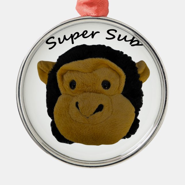 Super Sub Metal Ornament (Front)