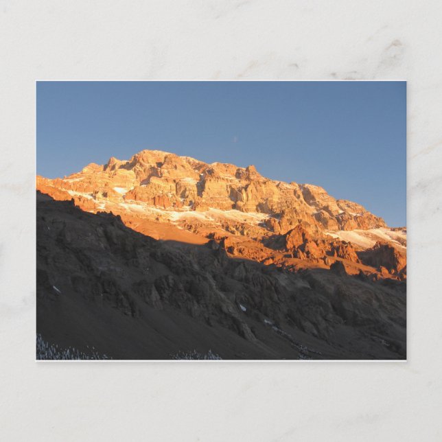 Super Sunset View, Mount Aconcagua, Argentina Postcard (Front)