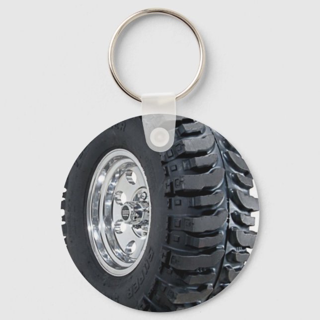 Super Swamper Bogger Key Ring (Front)