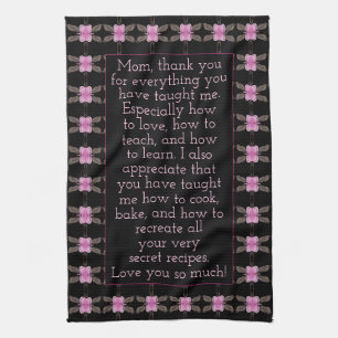 Super Sweet Gift For Mum Tea Towel