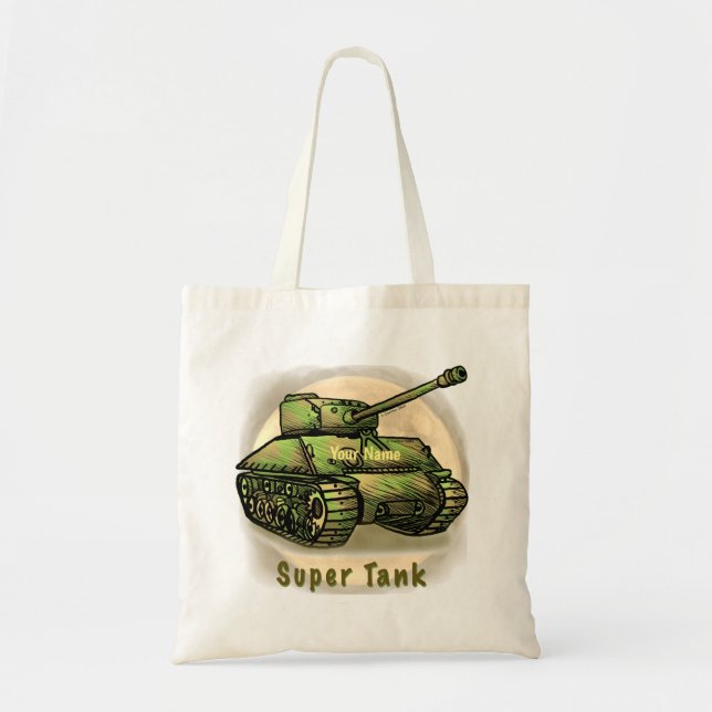Super Tank Tote Bag (Front)