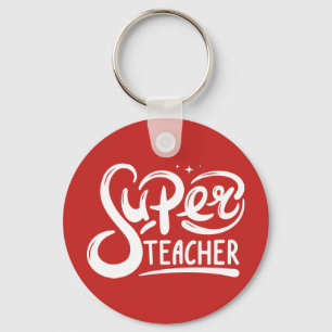 Super Teacher Key Ring