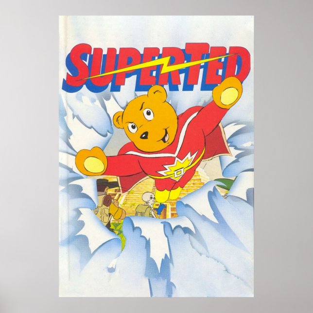 SUPER TED superted Poster (Front)