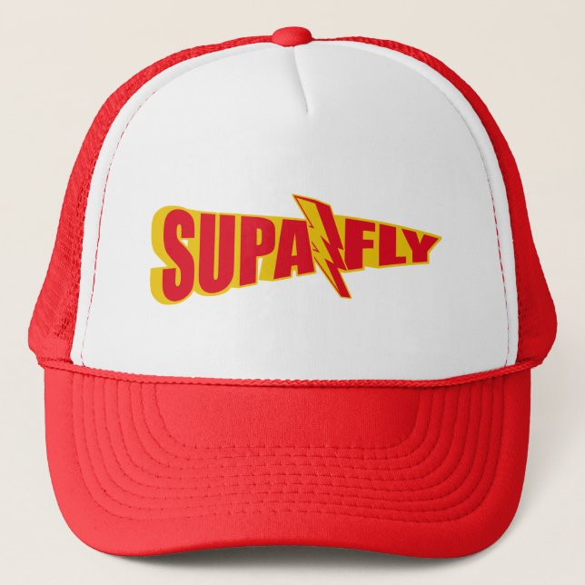 Super Thunder Fly  Trucker Hat (Front)
