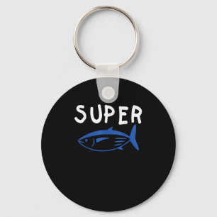 Super Tuna Fish Army Funny Kpop Music Gifts Men Wo Key Ring