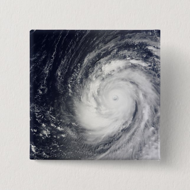 Super Typhoon Choi-wan 15 Cm Square Badge (Front)