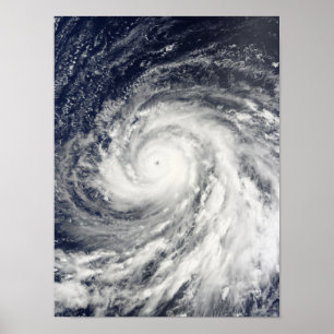 Super Typhoon Choi-wan over the Mariana Islands Poster