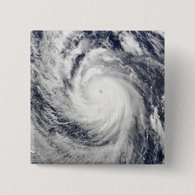 Super Typhoon Lupit 15 Cm Square Badge (Front)