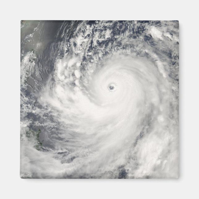 Super Typhoon Man-Yi Magnet (Front)