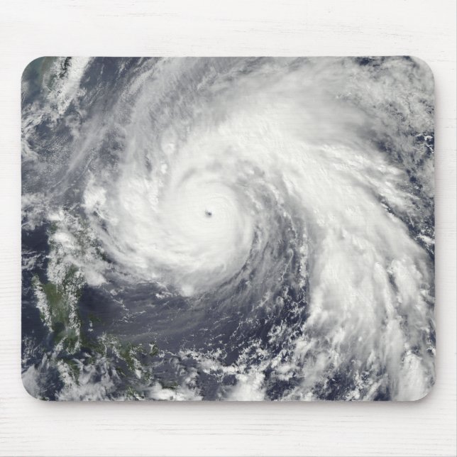 Super Typhoon Megi Mouse Pad (Front)