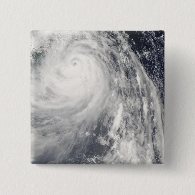 Super Typhoon Wipha 15 Cm Square Badge (Front)