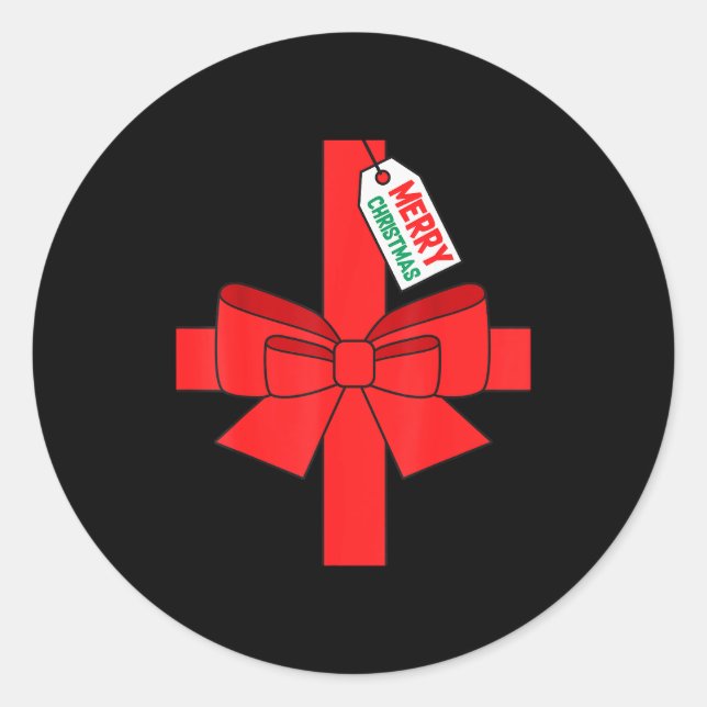 Super Ugly Christmas Tees Funny Diy Costume , Gree Classic Round Sticker (Front)