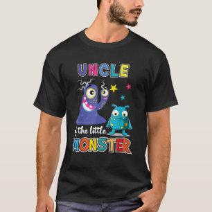 Super Uncle Of The Little Monster First Birthday K T-Shirt