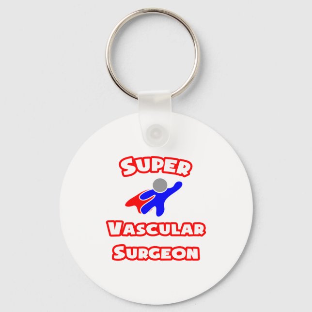 Super Vascular Surgeon Key Ring (Front)