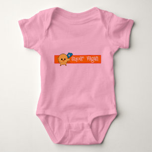 Super Vegan Soy Wonder Baby Baby Bodysuit