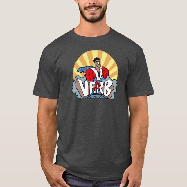 Super Verb friend T-Shirt (Front)