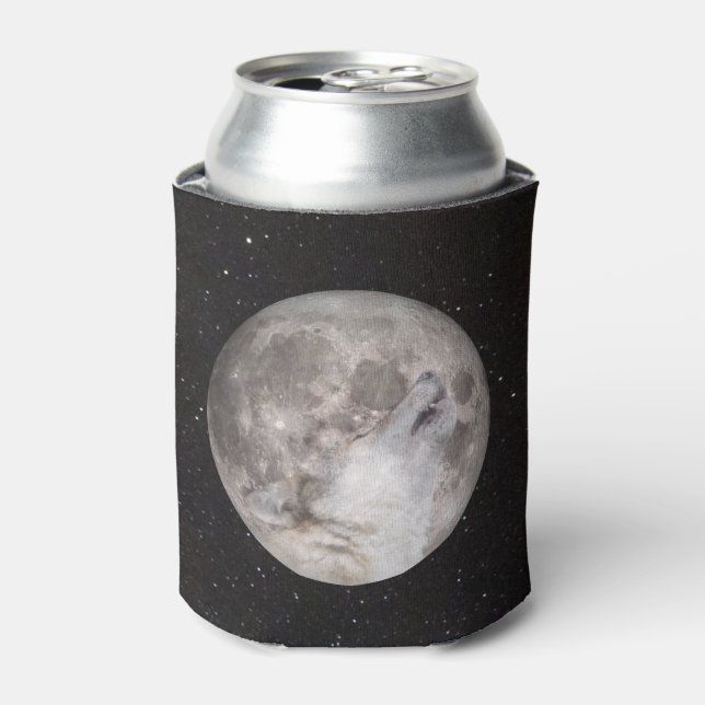 Super Wolf Moon Can Cooler (Can Front)