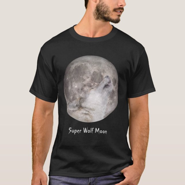 Super Wolf Moon T-Shirt (Front)
