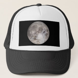 Super Wolf Moon Trucker Hat
