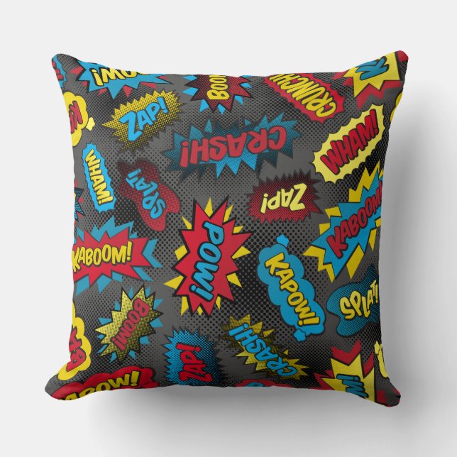 Super Words! Cushion (Front)