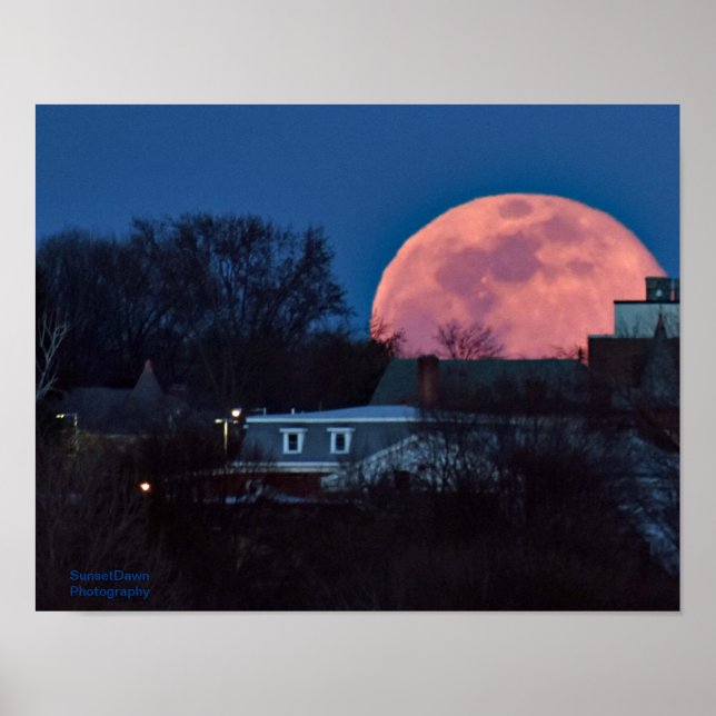 Super Worm Moon 2020 Poster (Front)
