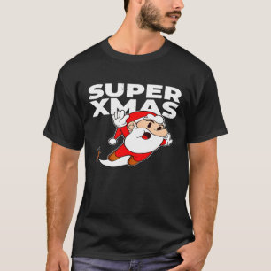 Super Xmas Santa Claus Gamer Reindeer Gamer  Costu T-Shirt