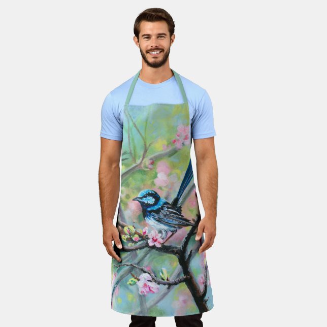 Superb Fairy Wren - Apron (Worn)