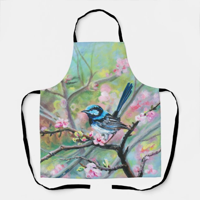 Superb Fairy Wren - Apron (Front)