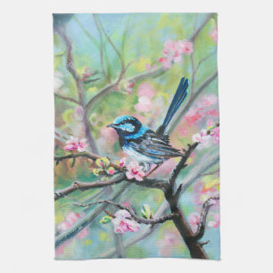 Superb Fairy Wren - Tea Towel