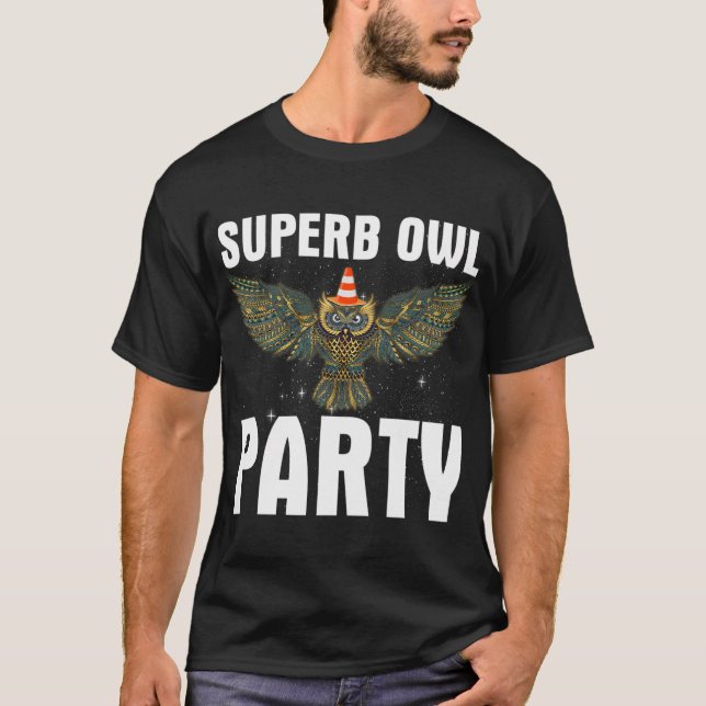 Superb Owl Party What We Do In The Shadows T-Shirt (Front)