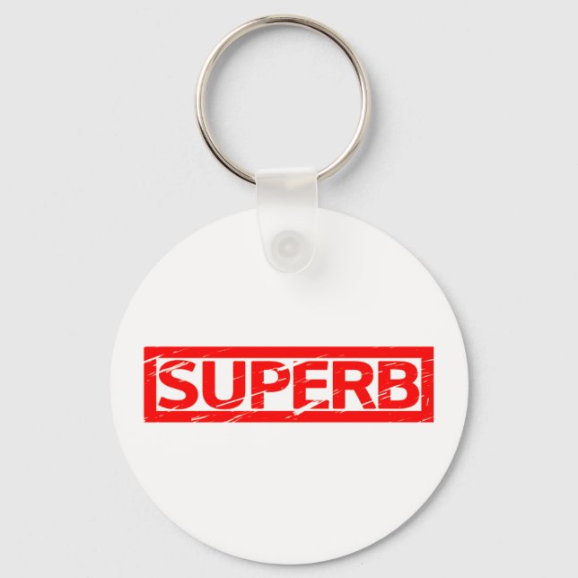 Superb Stamp Key Ring (Front)