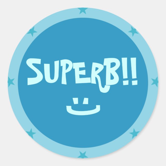 Superb - Teacher Sticker Series (Front)