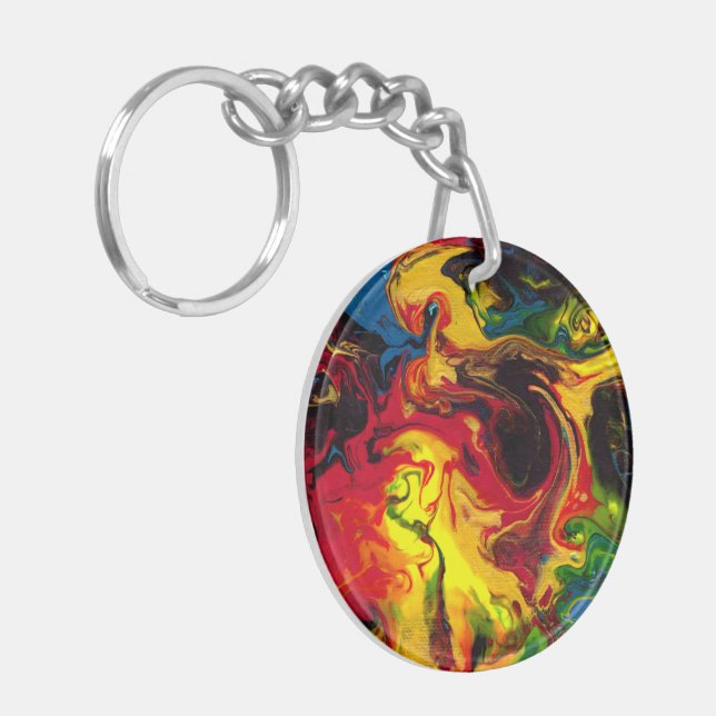 Superball Key Ring (Front Left)