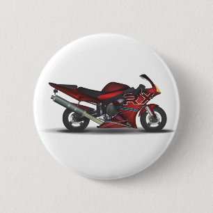 Superbike 6 Cm Round Badge