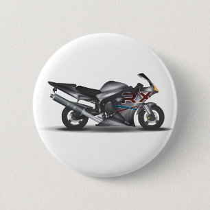 Superbike 6 Cm Round Badge