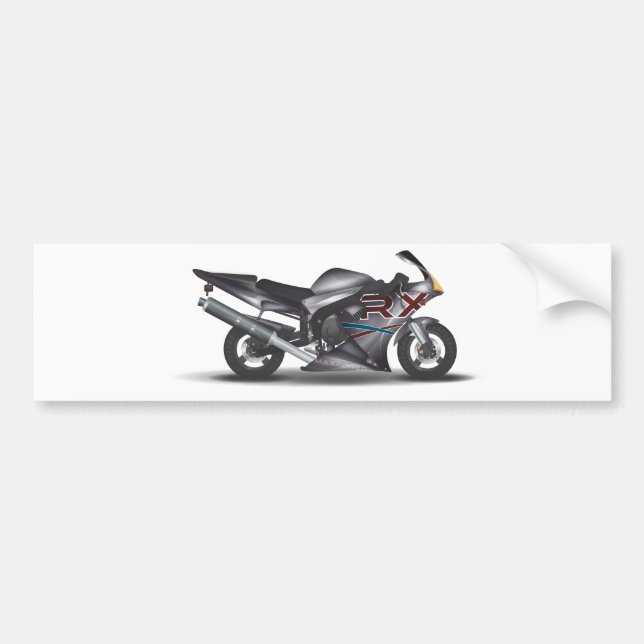 Superbike Bumper Sticker (Front)