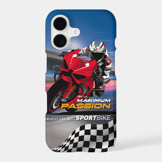 Superbike Racing Maximum Passion Biker Graphic
